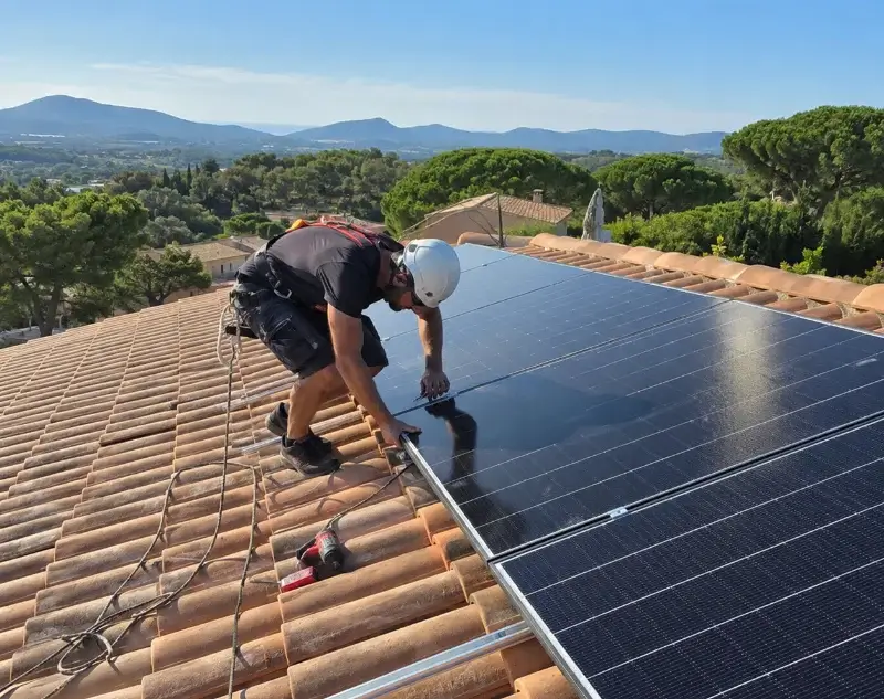Installateur panneaux solaires Saint-Étienne-d'Albagnan — pose photovoltaïque sur toiture